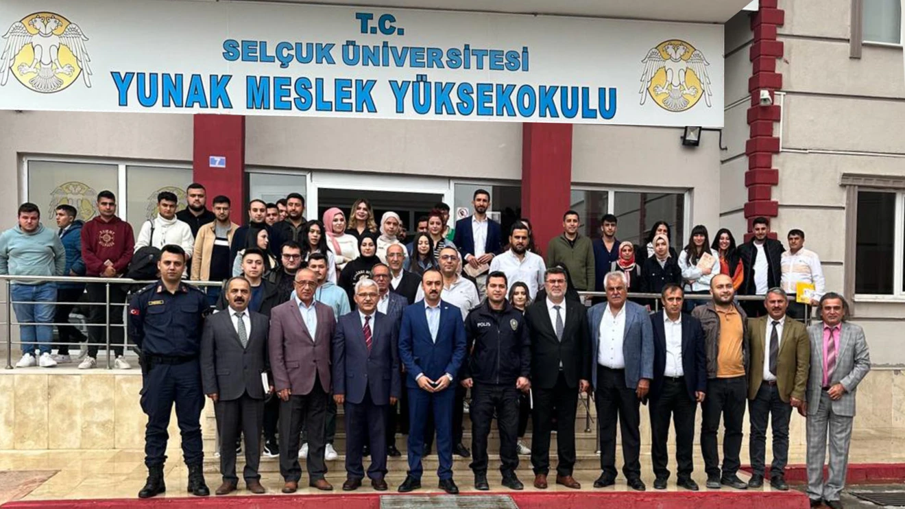 Selçuk Üniversitesi Yunak MYO’da 3 ayrı etkinlik düzenlendi